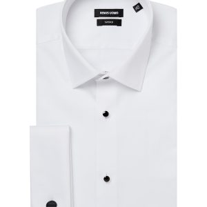Remus Uomo White Rome Long Sleeve Shirt