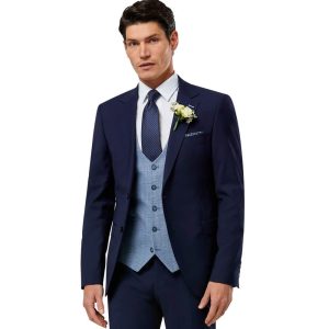 Benetti Phillip Blue Waistcoat