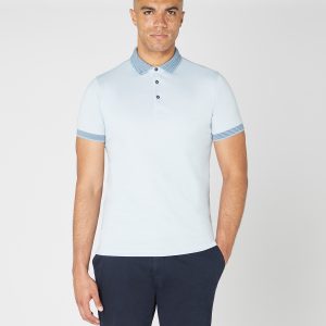 Remus Uomo Sky Blue Short Sleeve