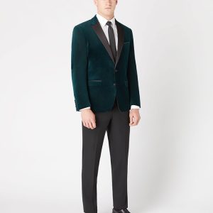 Remus Uomo Emerald Green Velvet Tuxedo