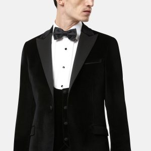 Benetti Jasper Black Waistcoat