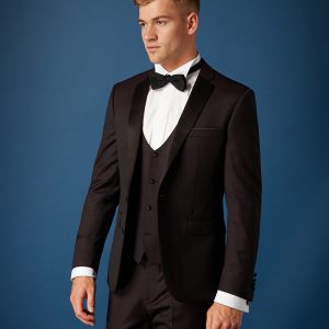 Remus Slim Fit 3 Piece Burgundy Tuxedo