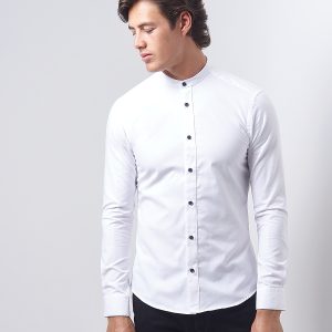 Remus Uomo White Long Sleeved