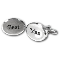 Silver Bestman cufflinks
